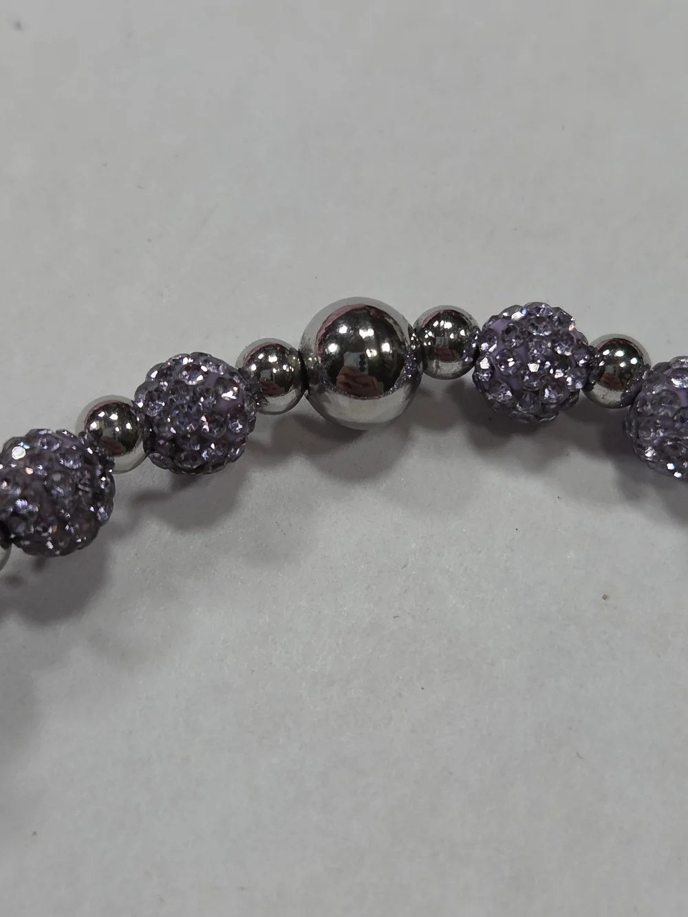 🆕️ NOGU Lilac Purple Crystal Kikiballa Bracelet